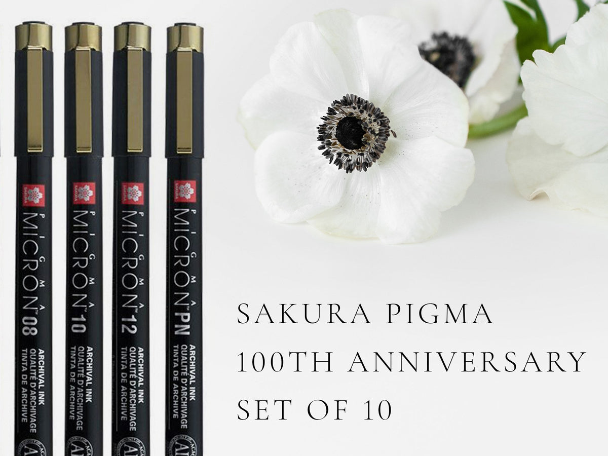New Arrival! Sakura Pigma Micron Anniversary Edition – Jenni Bick Custom  Journals