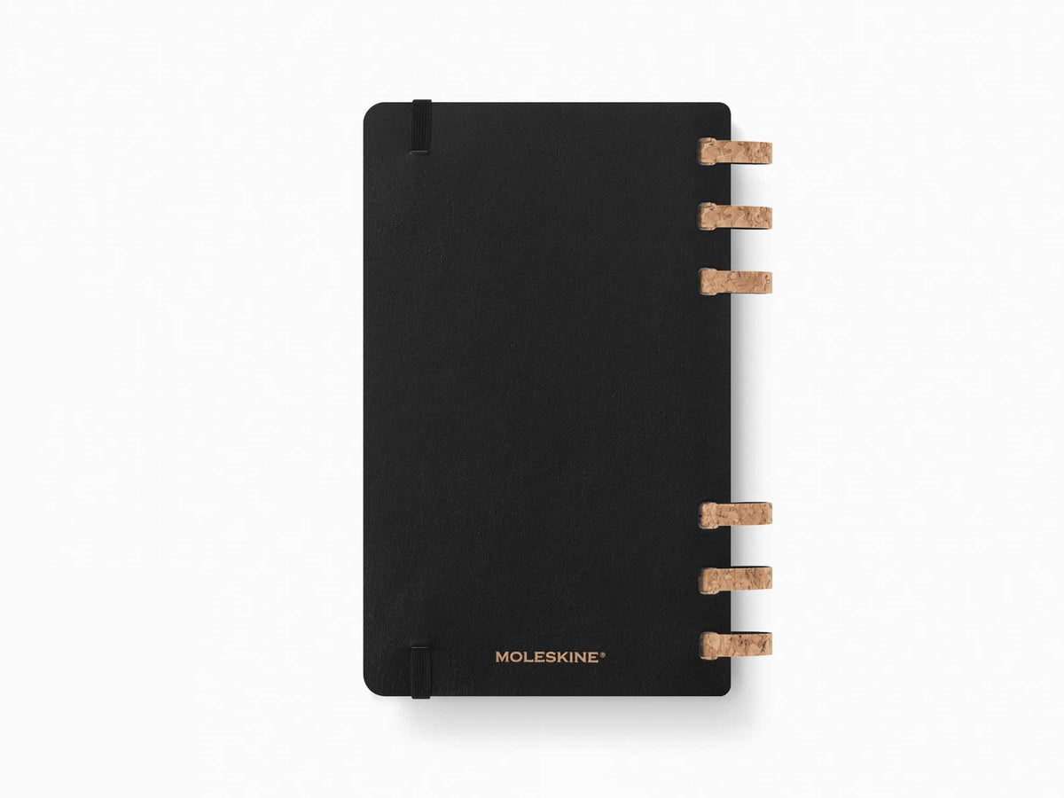 2025 Moleskine 12 Month Spiral Planners/Diaries BLACK Softcover