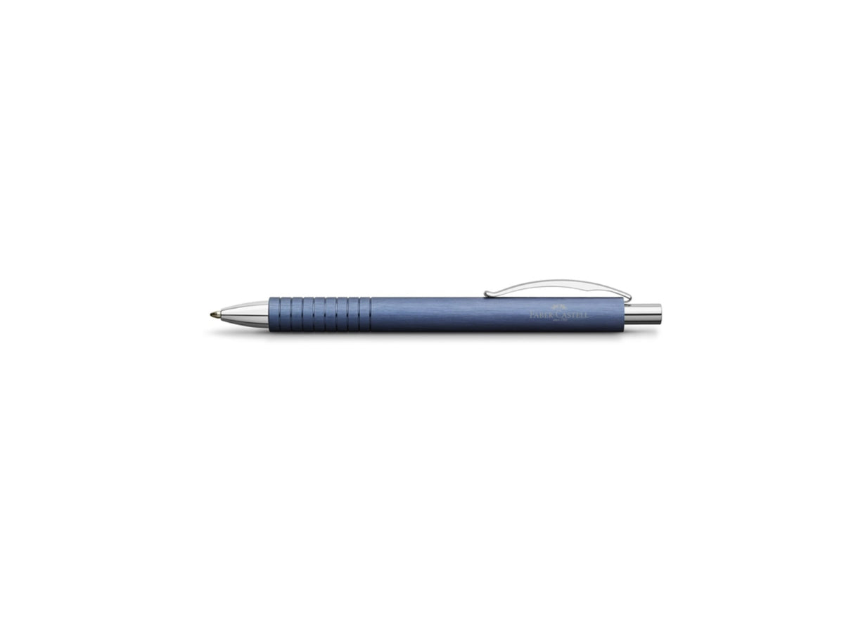 Faber-Castell 149607 N'ice Ballpoint Pen - Metallic Light Blue