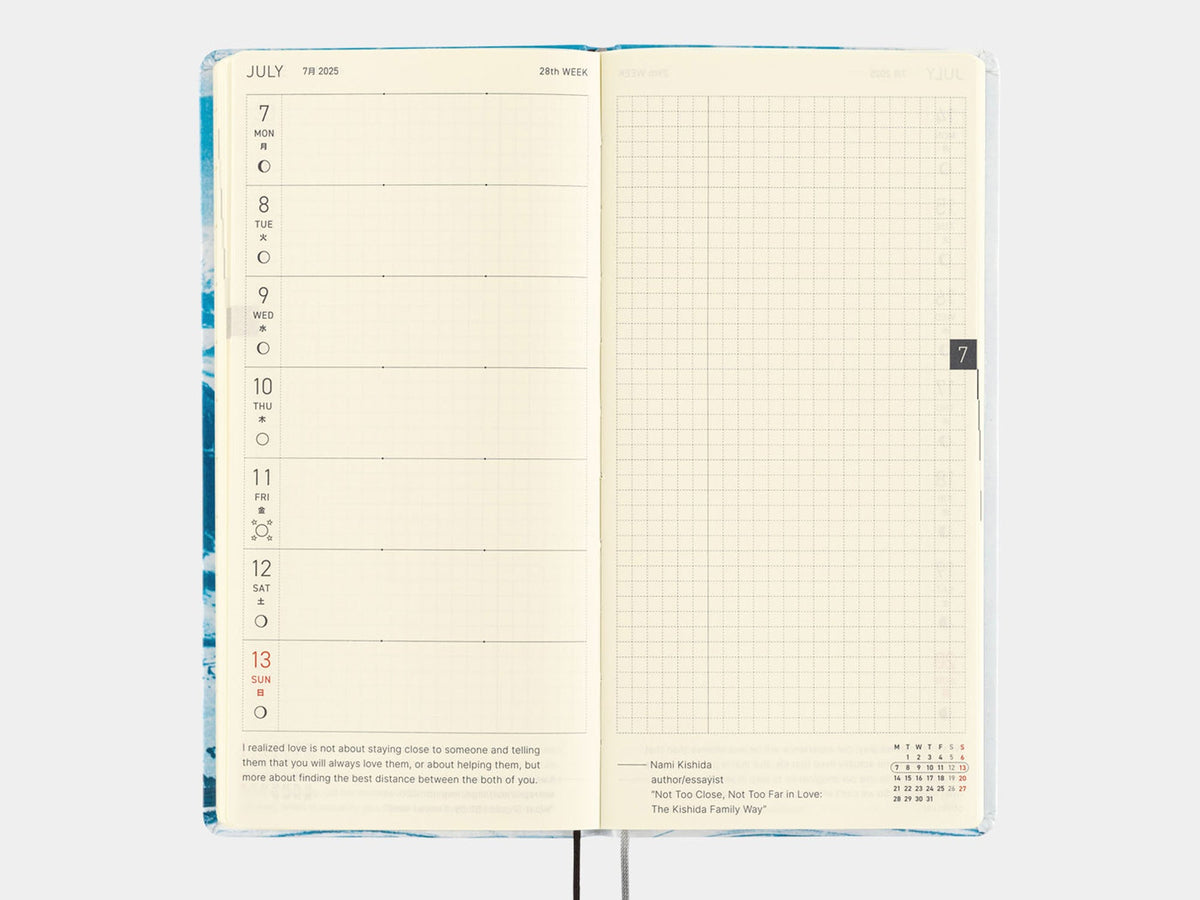 Hobonichi Techo Weeks 2025 Denali in the Midnight Sun 1 Jenni Bick