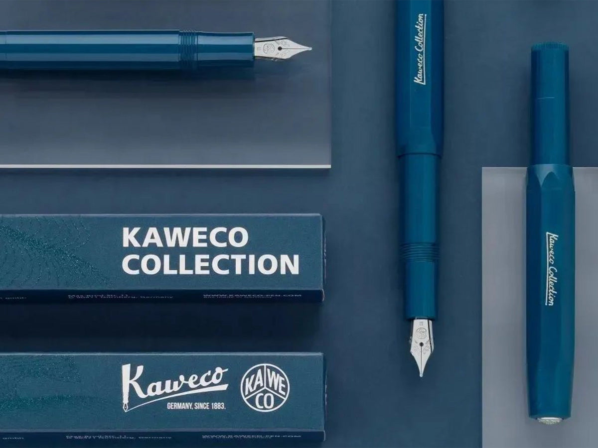 Kaweco COLLECTION Toyama Teal Fountain Pen – Jenni Bick Custom Journals