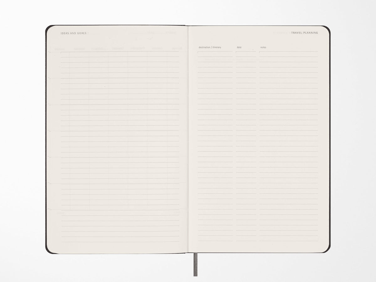 Moleskine Weekly Undated Planner – Jenni Bick Custom Journals