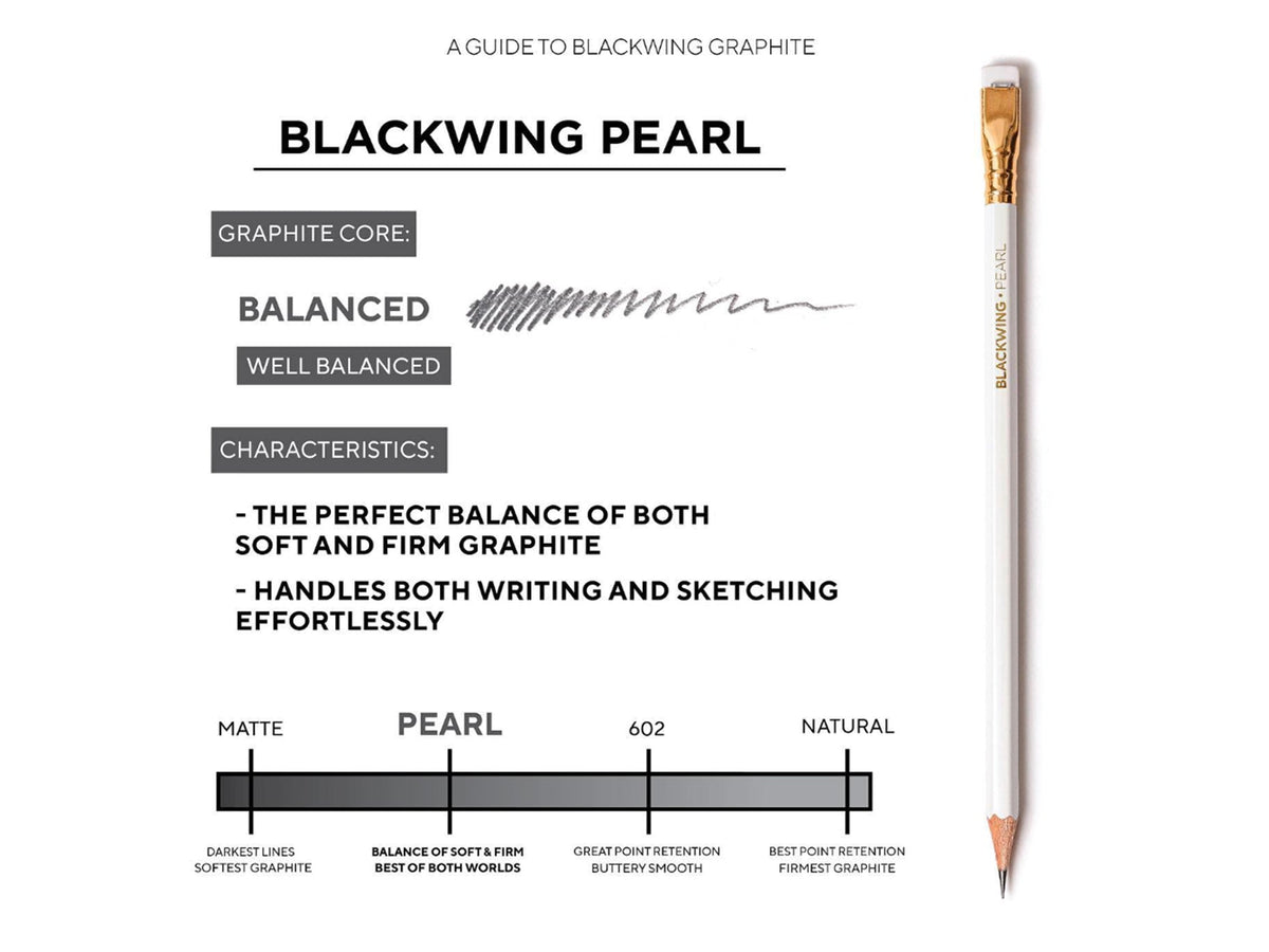 Blackwing Pearl - Set of 12 – TRAVELER'S COMPANY USA