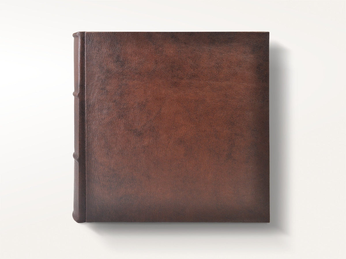 Bambino Handmade Italian Leather Bound Photo Album store Medium White (26cm x 22cm x 4cm) Can be Personalised!