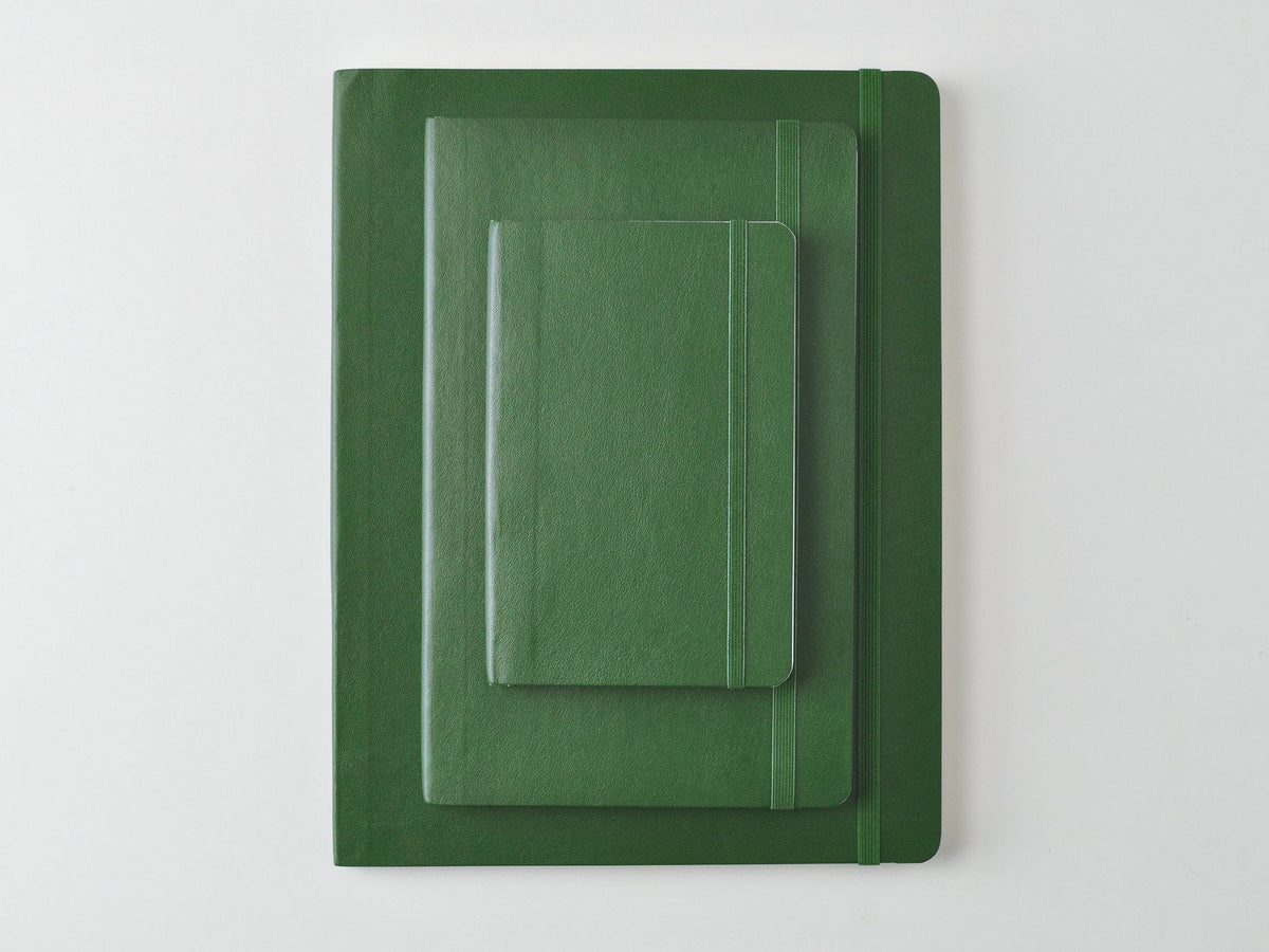 Moleskine PRO Notebook Forest Green Soft Cover – Jenni Bick Custom Journals