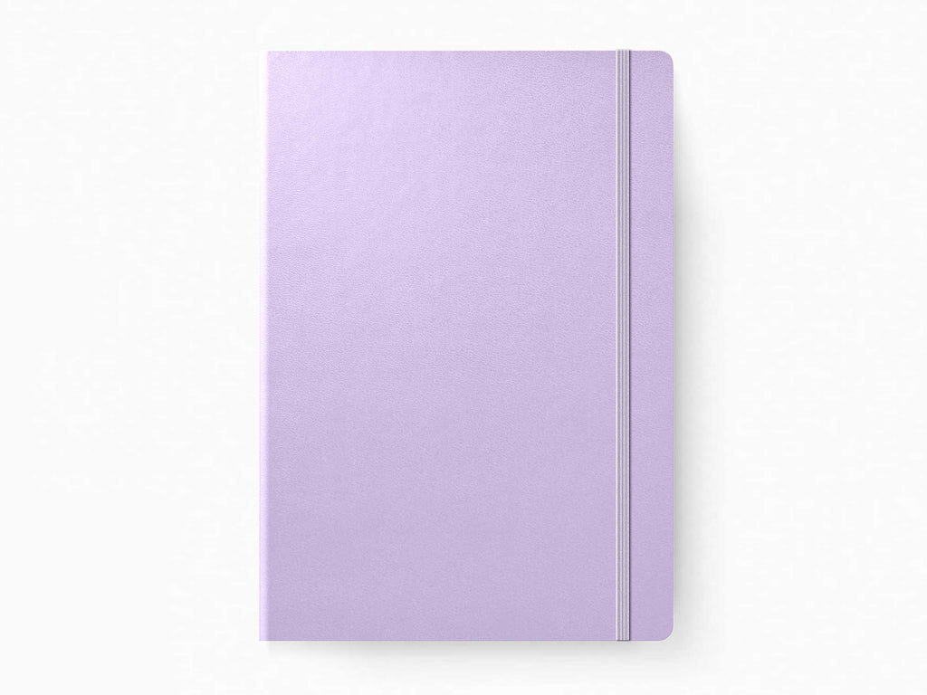 2025 Leuchtturm 1917 Weekly Planner & Notebook - LILAC Hardcover, Ruled Pages