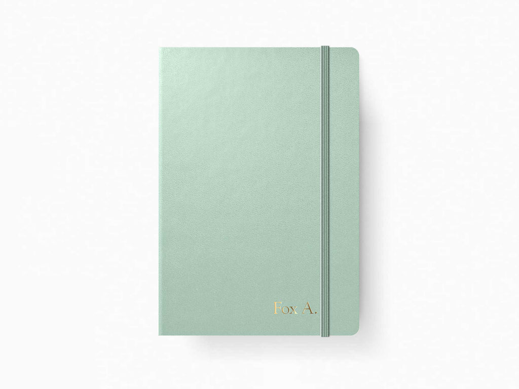 2025 Leuchtturm 1917 Weekly Planner & Notebook - MINT GREEN Hardcover, Ruled Pages