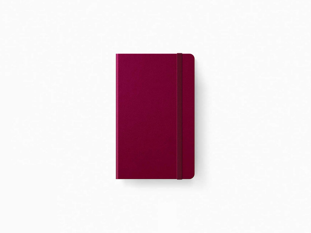 2025 Leuchtturm 1917 Weekly Planner & Notebook - PORT RED Hardcover, Ruled Pages