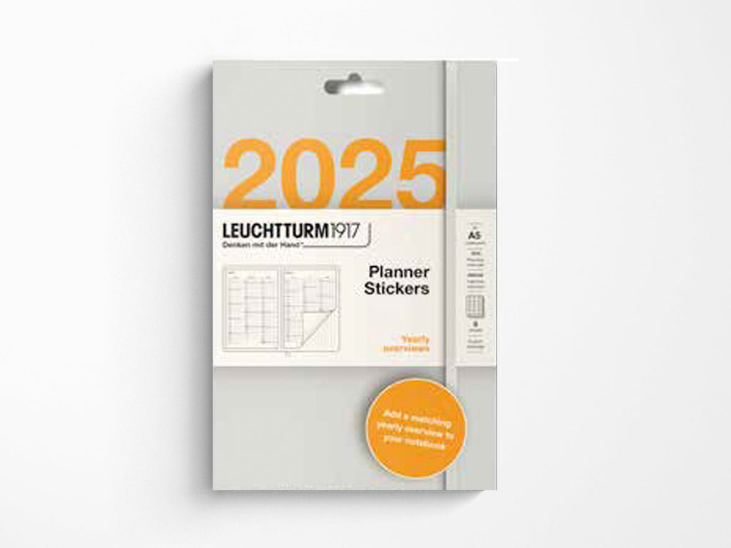 2025 Leuchtturm 1917 Yearly Overview Planner Stickers