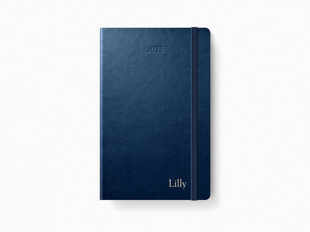 2025 Moleskine 12 Month Daily Planner - SAPPHIRE BLUE Hardcover