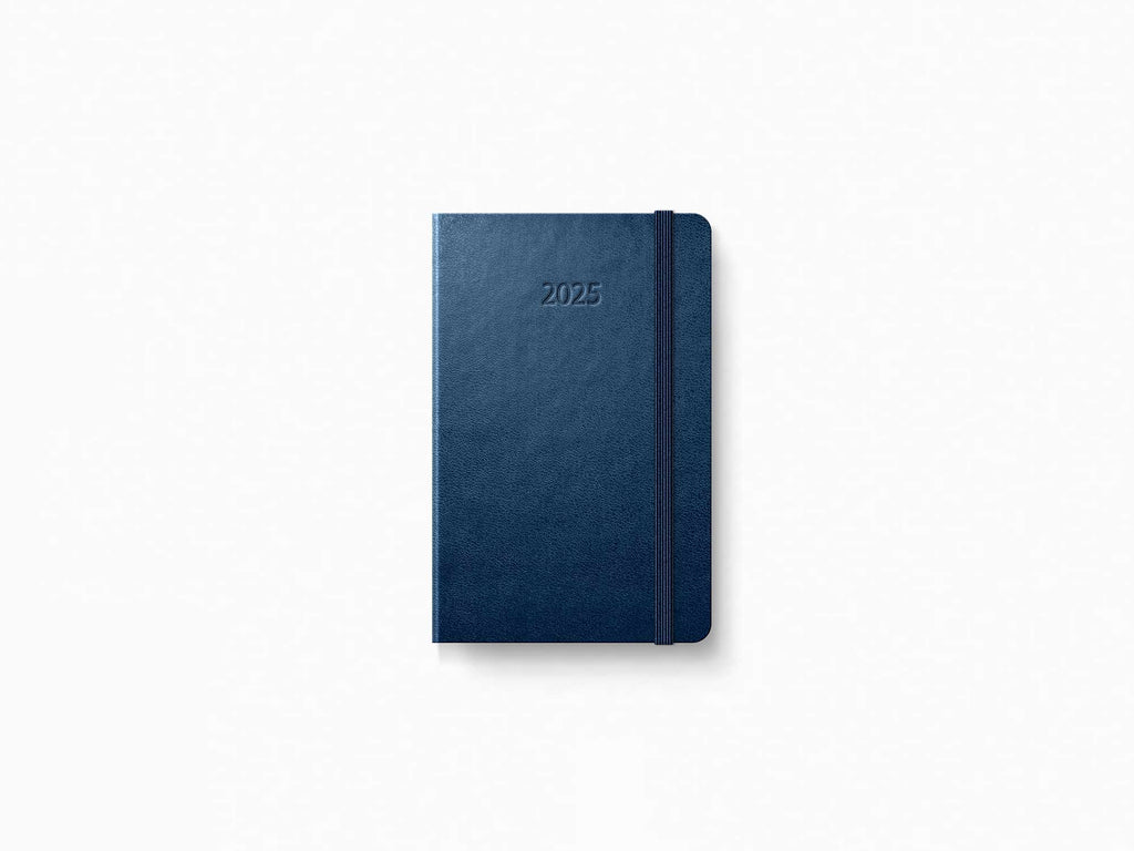 2025 Moleskine 12 Month Daily Planner - SAPPHIRE BLUE Hardcover