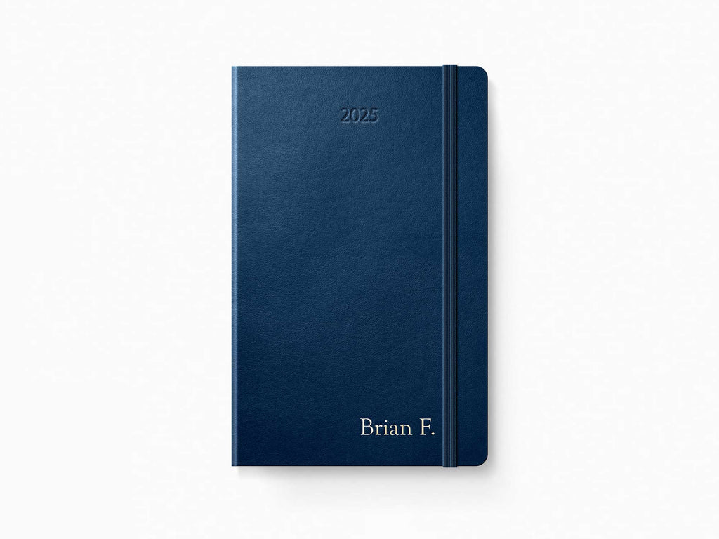 2025 Moleskine 12 Month Daily Planner - SAPPHIRE BLUE Softcover