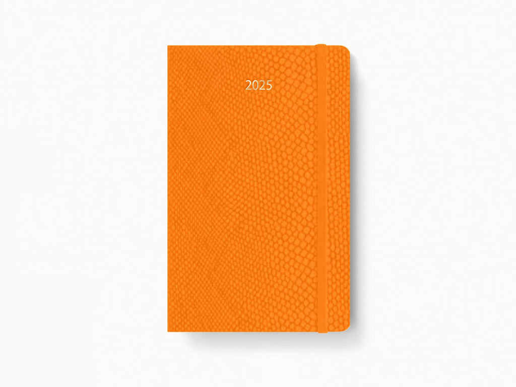 2025 Moleskine 12 Month Precious & Ethical Planners/Diaries - MAMBA ORANGE Softcover