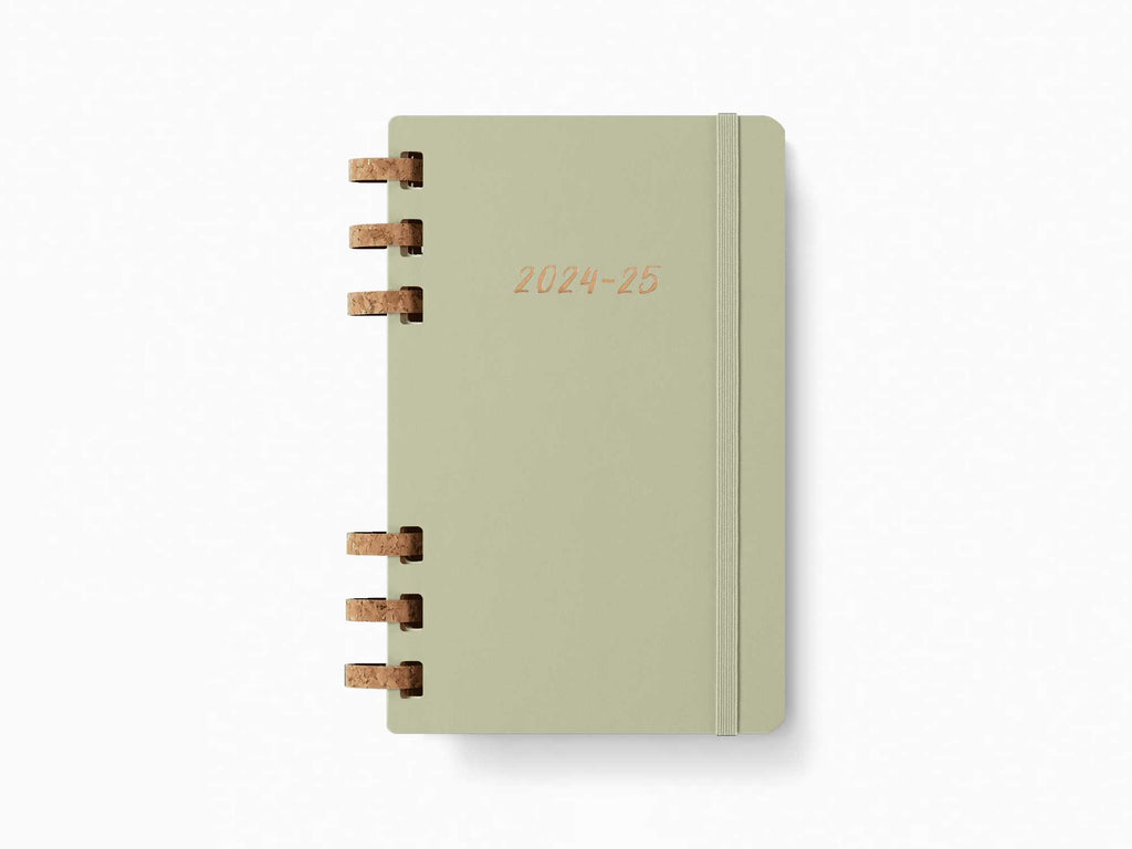 2025 Moleskine 12 Month Student Life Spiral Planners/Diaries - KIWI Hardcover