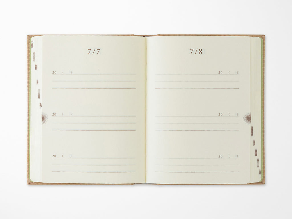 3 Year Diary Gate Mini - Beige