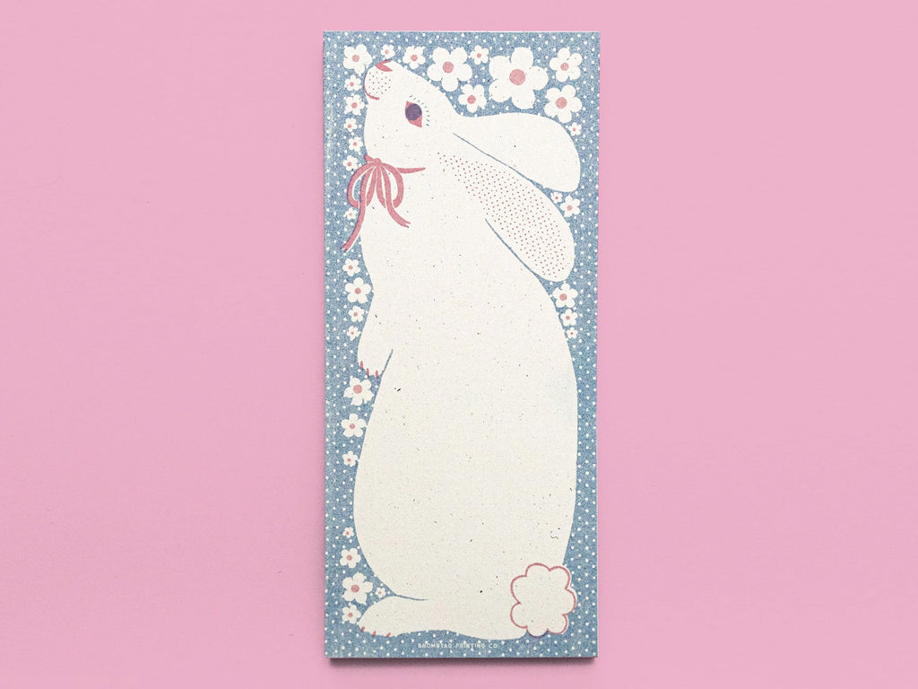 Bunny Risograph Notepad