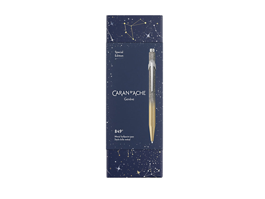 Caran D'Ache COSMIC BLUE 849 Ballpoint Pen