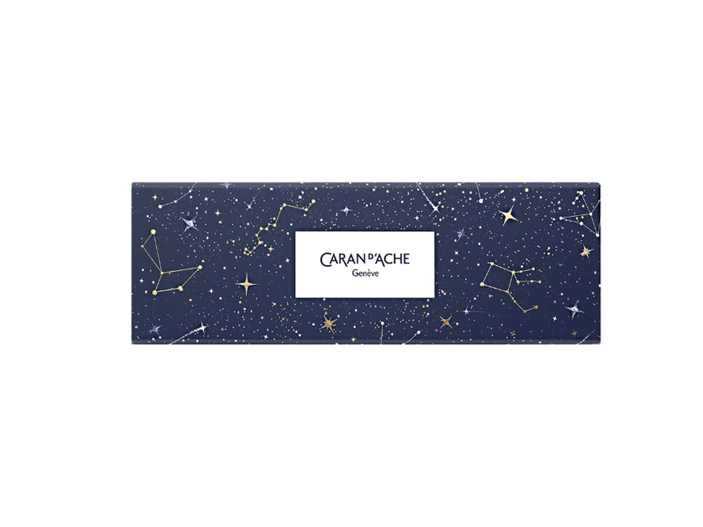 Caran D'Ache COSMIC BLUE Metallic Pencil Set – Special Edition