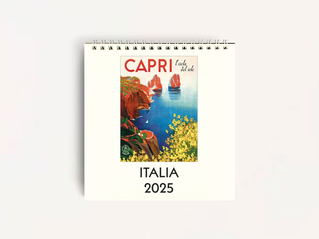 Cavallini 2025 DESK Calendar - Italia