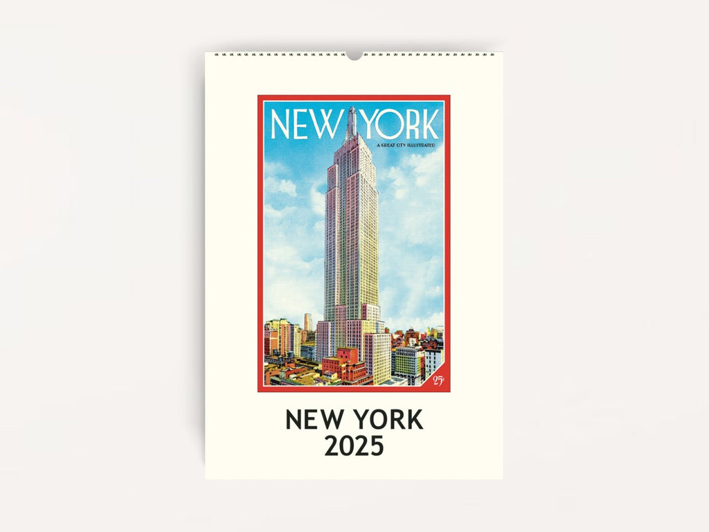 Cavallini 2025 WALL Calendar - New York