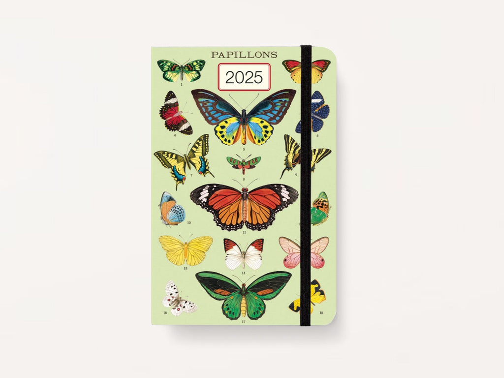 Cavallini 2025 WEEKLY PLANNER - Butterflies