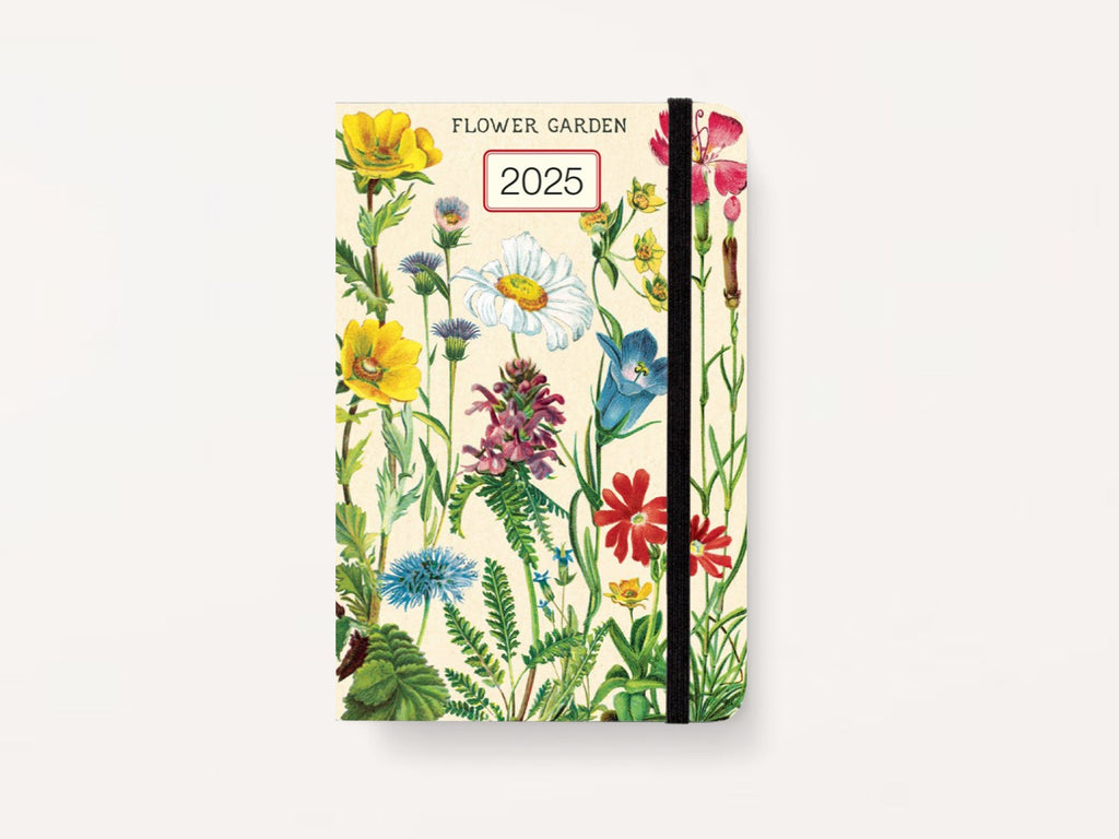 Cavallini 2025 WEEKLY PLANNER - Flower Gardens