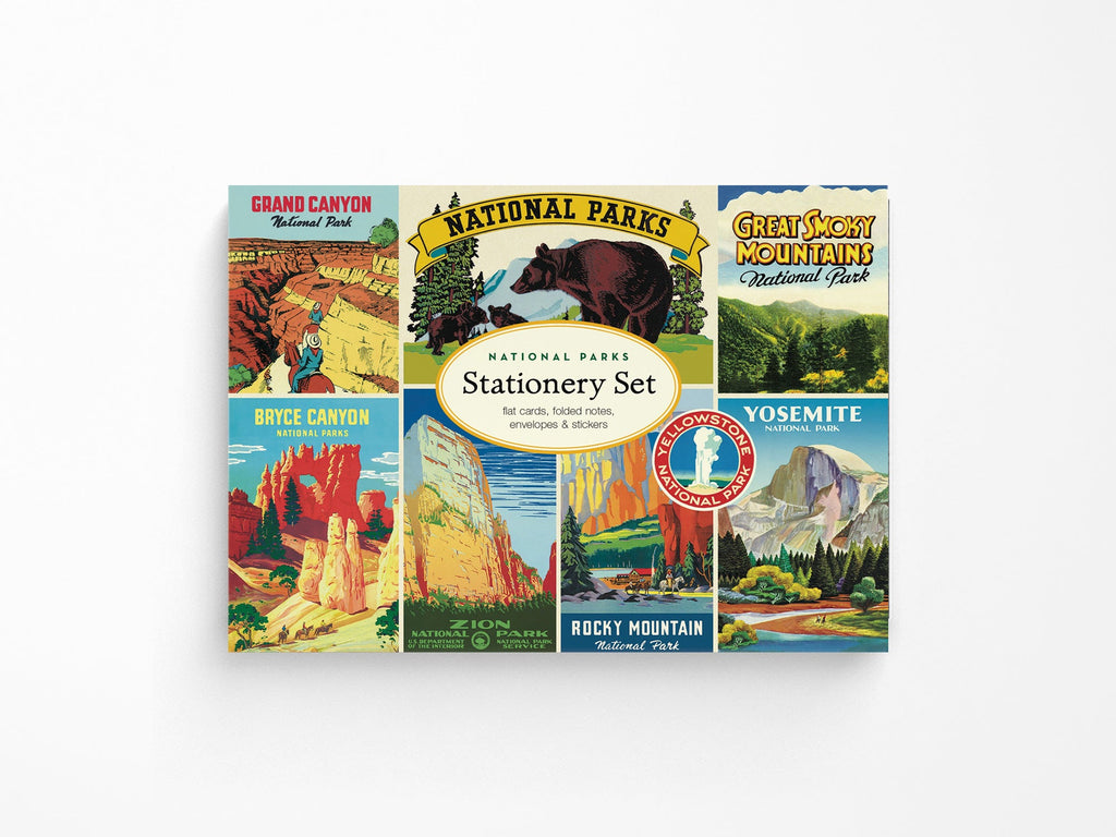 Cavallini Vintage Stationery Set - National Parks