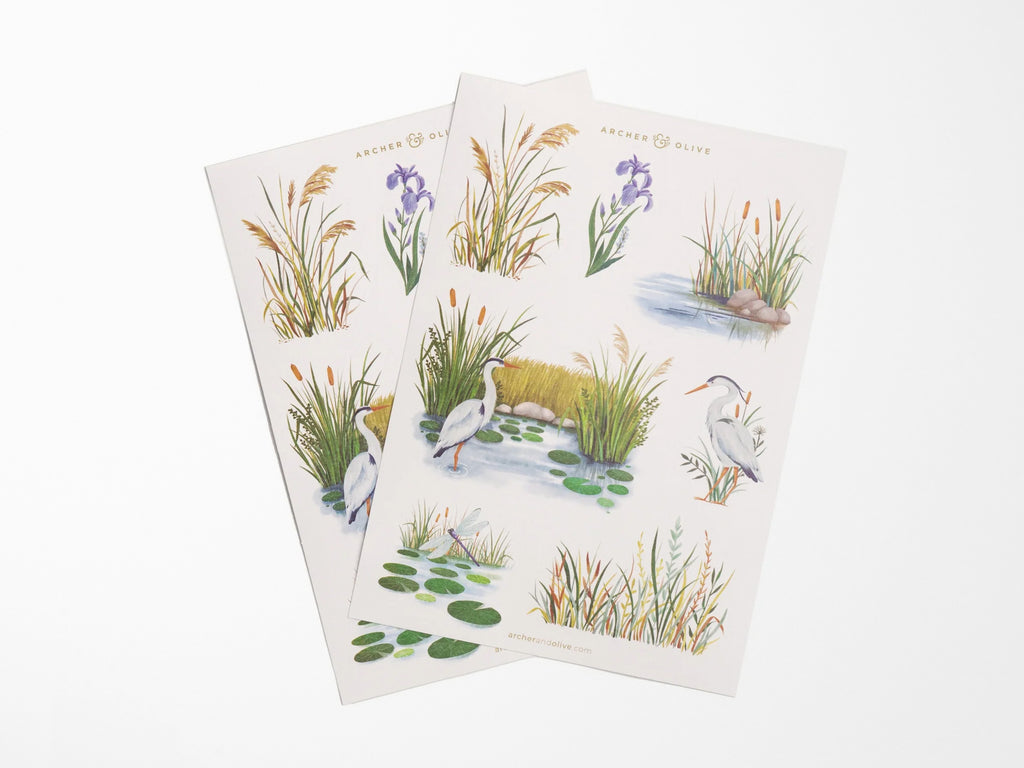 Coming March 19! Gentle Breeze Sticker Sheets