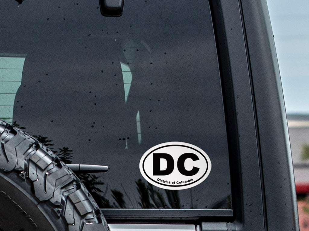 DC Oval Sticker