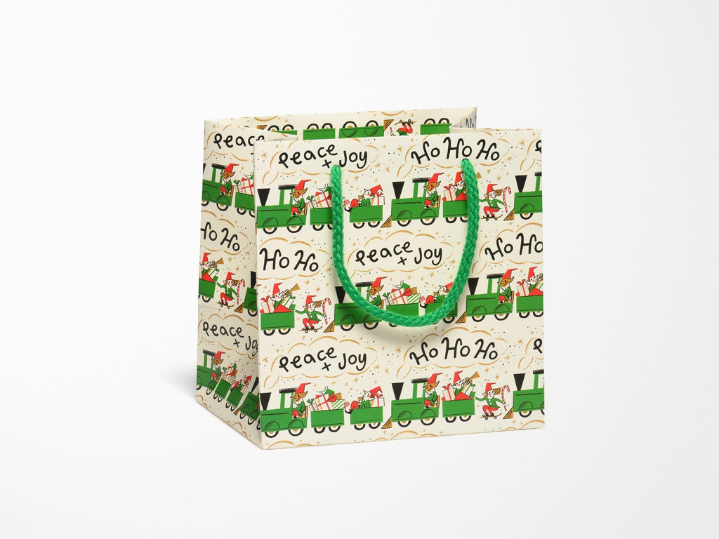 Elf Train Small Gift Bag