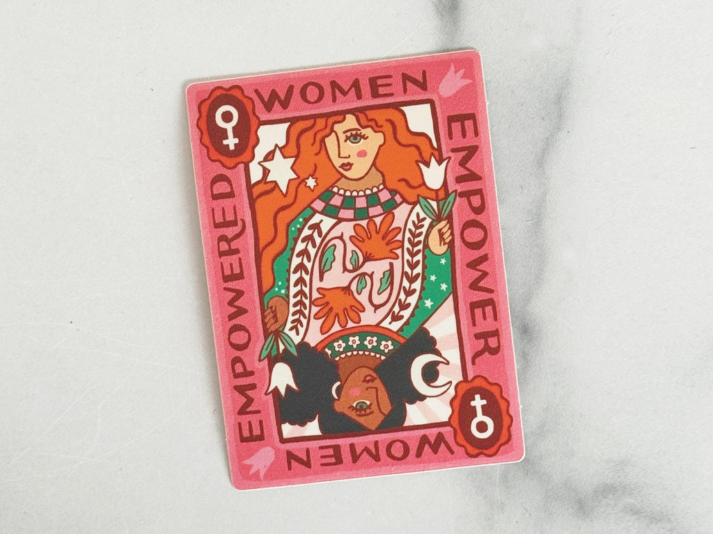 Empowered Women Die Cut Sticker