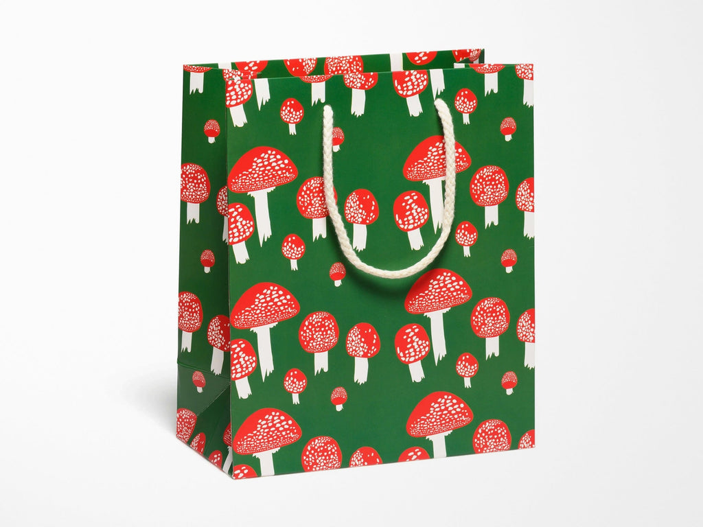 Festive Mushrooms Medium Gift Bag