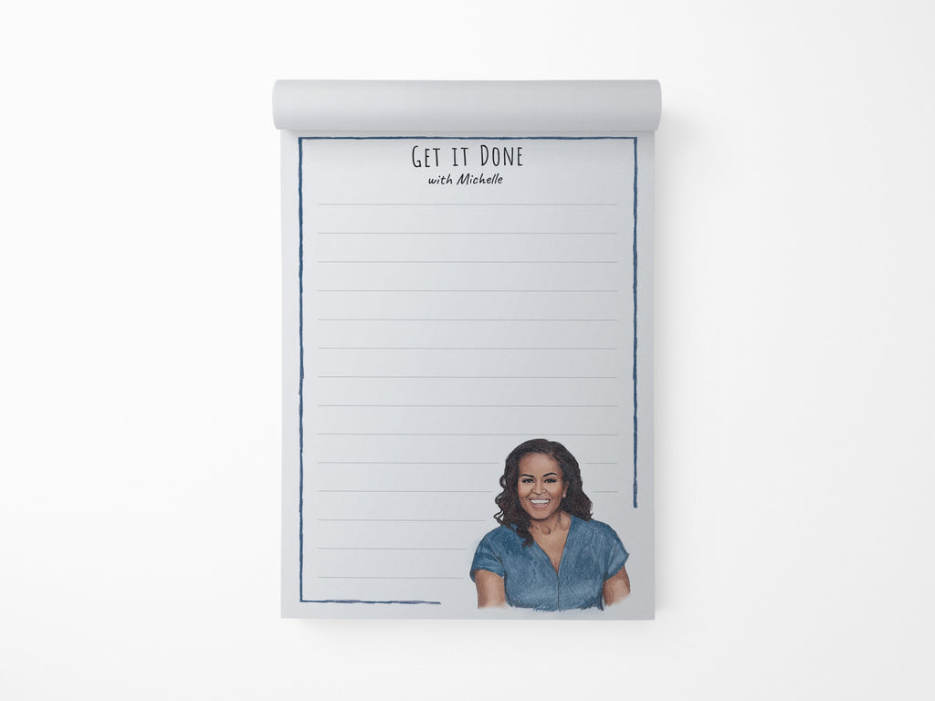 Get It Done With Michelle Obama Notepad