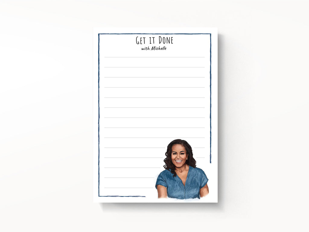 Get It Done With Michelle Obama Notepad