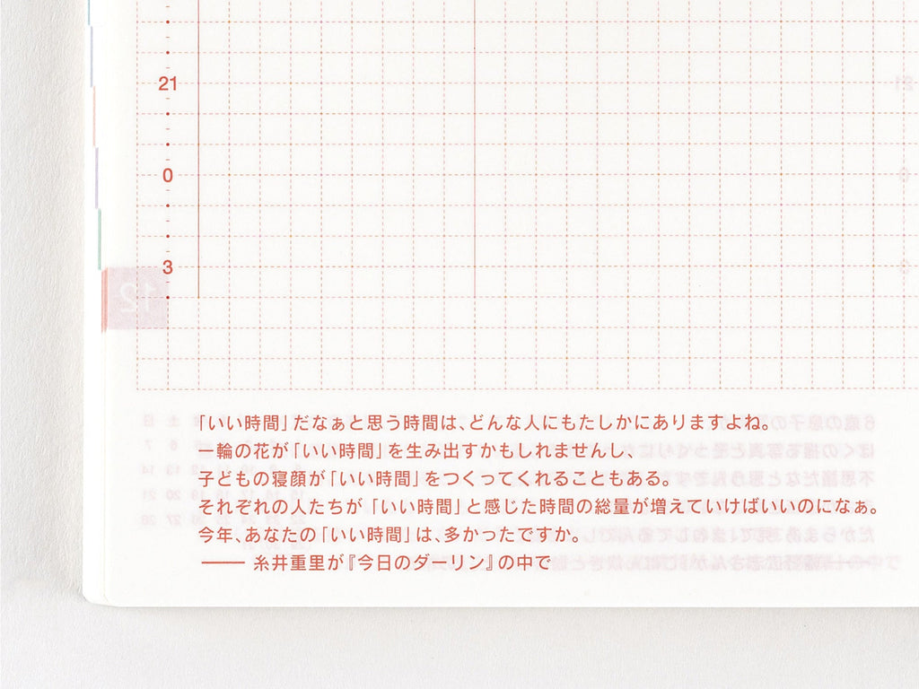 Hobonichi Original Avec Books A6 - January 2025 Start