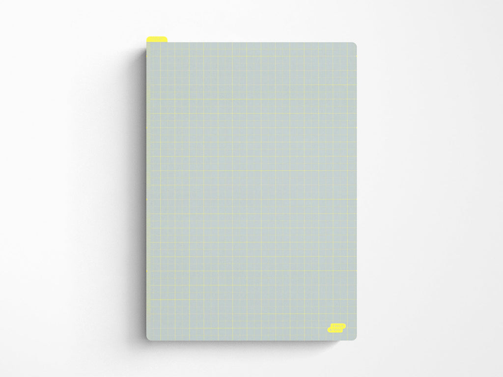 Hobonichi Pencil Board for A5 Size - Ice Gray x Yellow