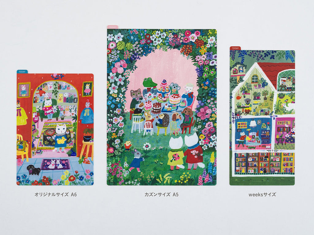 Hobonichi Pencil Board for A5 Size - Yumi Kitagishi: In the Garden