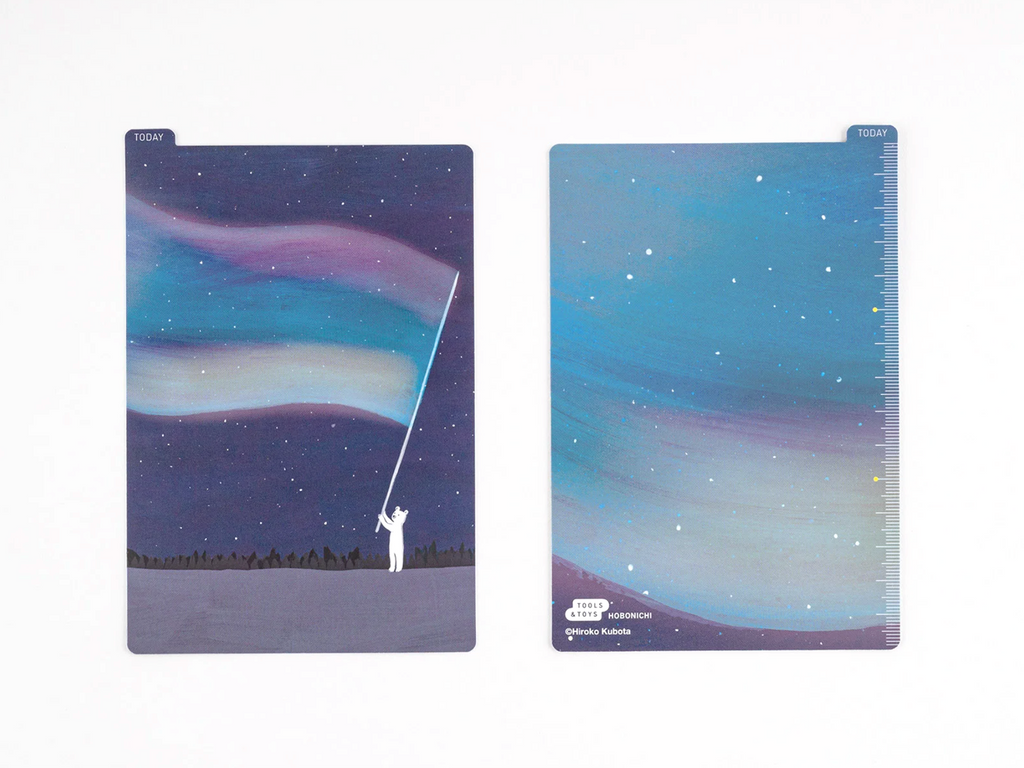 Hobonichi Pencil Board for A6 Size - Hiroko Kubota: Aurora Duty