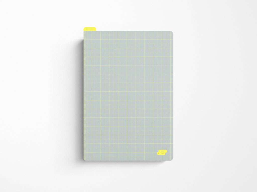 Hobonichi Pencil Board for A6 Size - Ice Gray x Yellow