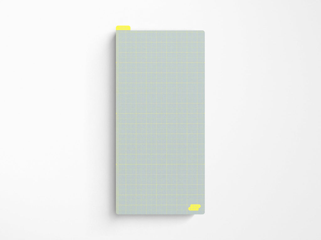 Hobonichi Pencil Board for Weeks Size - Ice Gray x Yellow