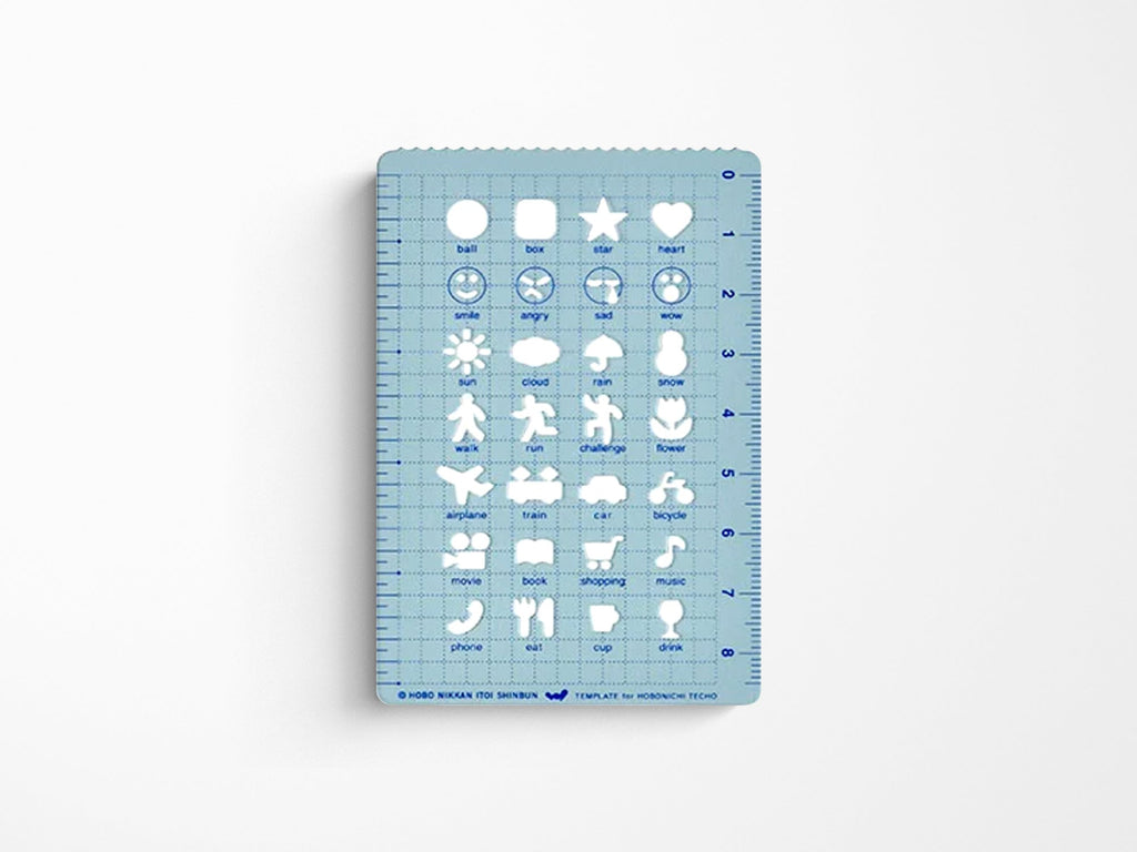 Hobonichi Stencil - Activities