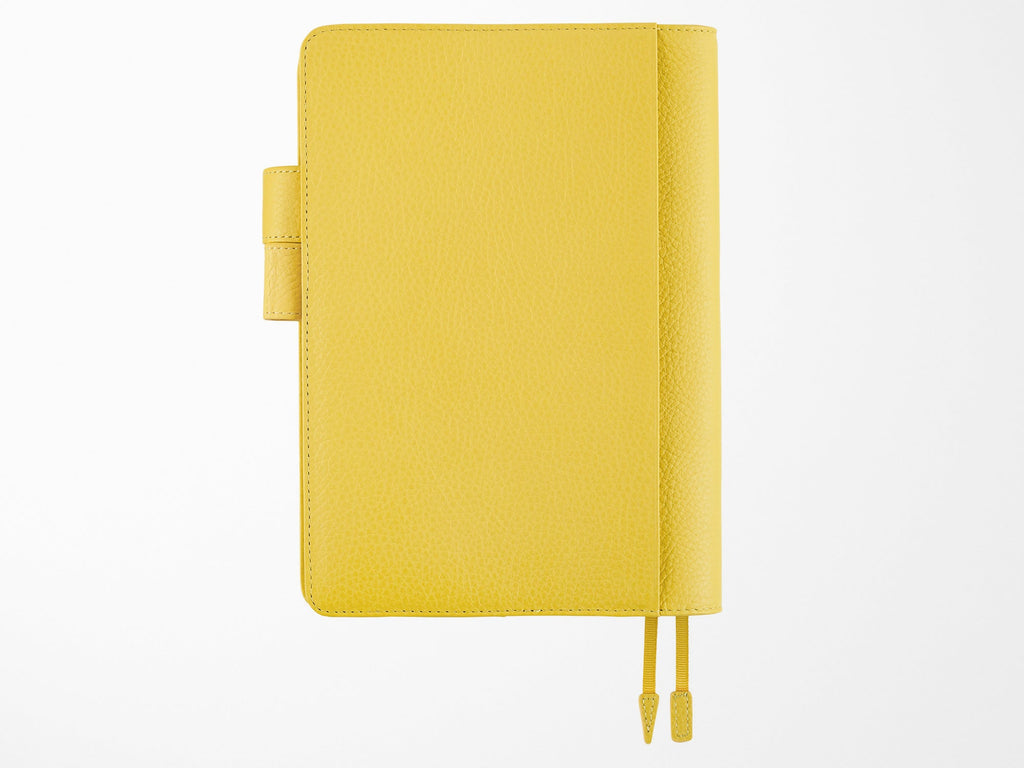 Hobonichi Techo A5 Cousin Cover - Brilliant Yellow Leather