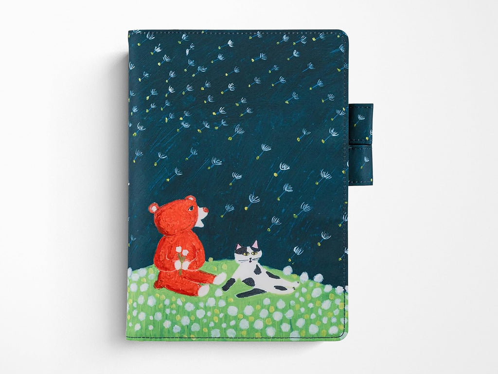 Hobonichi Techo A5 Cousin Cover - Gentle Breeze In A Dandelion Field