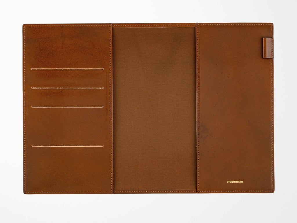 Hobonichi Techo A5 Cousin Cover - Taut Brown Leather