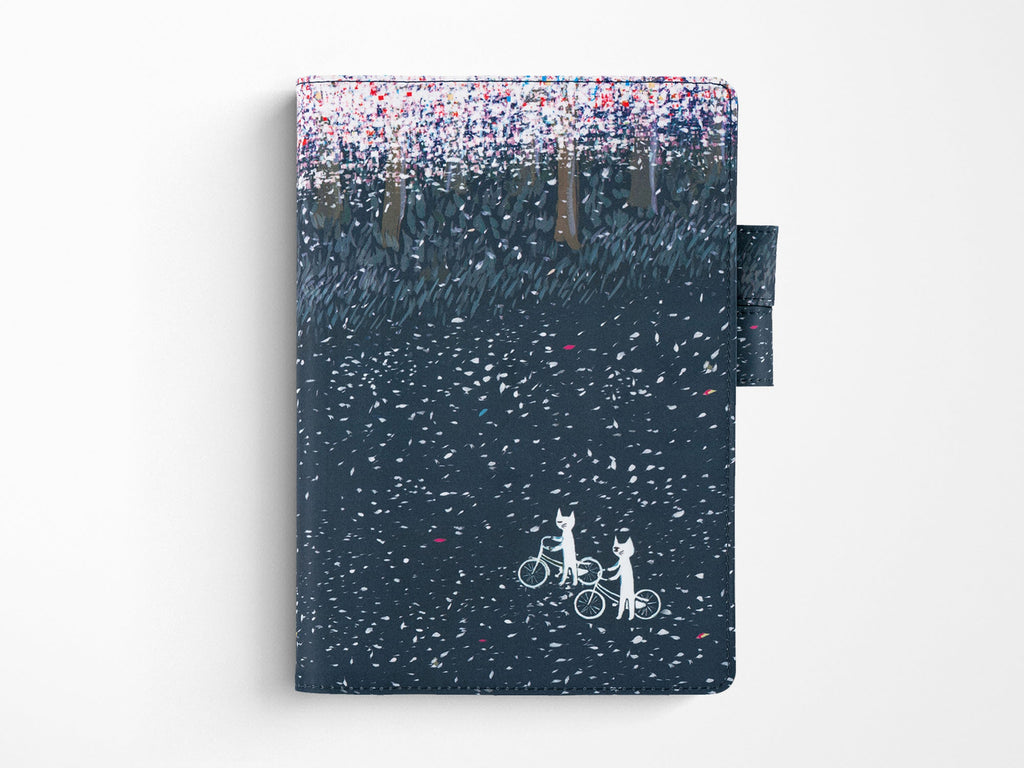 Hobonichi Techo A5 Cousin Cover - The Tone of Illuminated Flowers