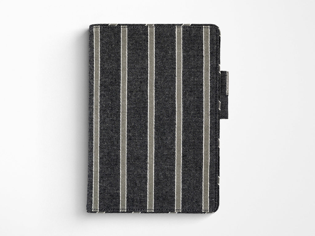 Hobonichi Techo A5 Cousin Cover - Twill Navy x Grey