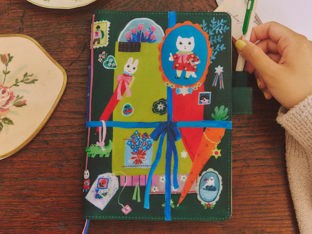 Hobonichi Techo A5 Cousin Cover - Yumi Kitagishi Letter