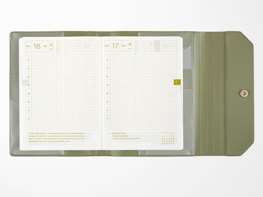 Hobonichi Techo A6 Original Cover - Alettone Olive