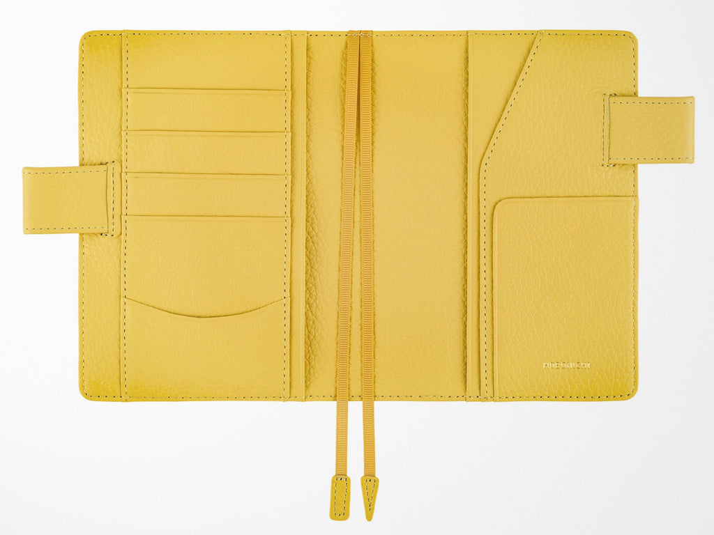 Hobonichi Techo A6 Original Cover - Brilliant Yellow Leather