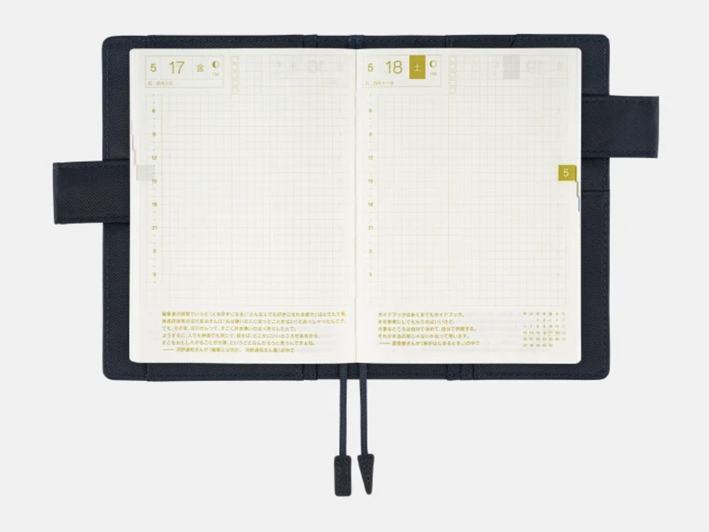 Hobonichi Techo A6 Original Cover - Navy